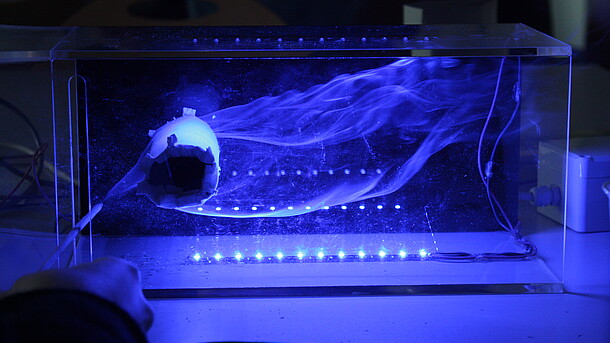 Windkanal Experiment