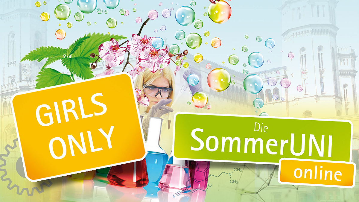 Girls only - die SommerUNI Titelbild, Schmuckelement